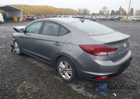 2019 Hyundai Elantra Sel from USA, damaged, VIN 5NPD84LF6KH440019